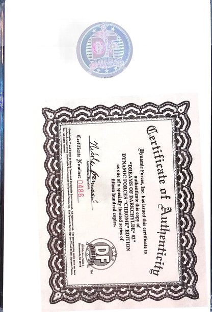 Dreams of the Darkchylde #2 (2000) DF Chrome Variant w/ COA