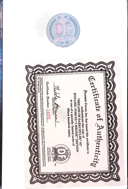 Dreams of the Darkchylde #2 (2000) DF Chrome Variant w/ COA